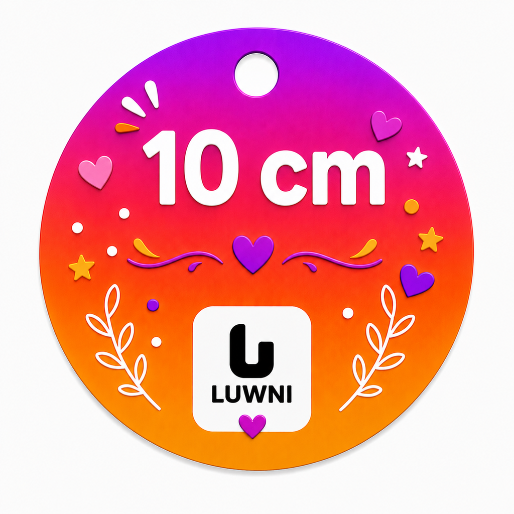 [100700] מדבקות בעיצוב אישי – 10 ס"מ